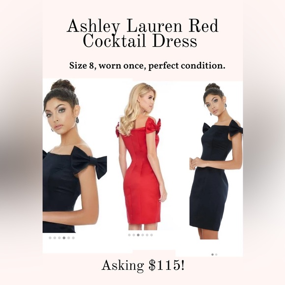 ASHLEY LAUREN Dresses & Skirts - Ashley Lauren Cocktail Dress